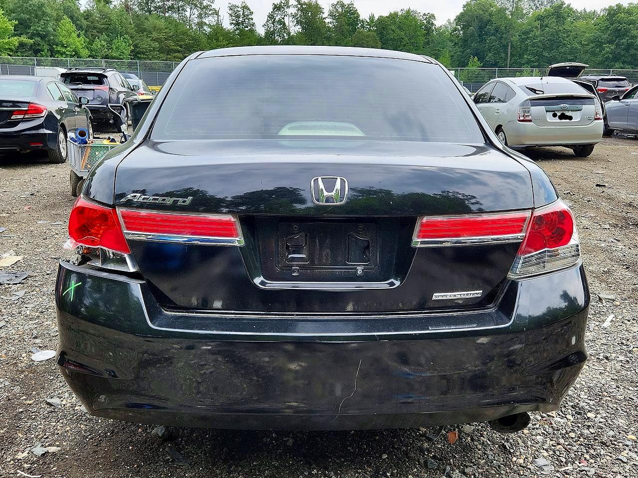 2011 Honda Accord Se Black vin: 1HGCP2F61BA108545