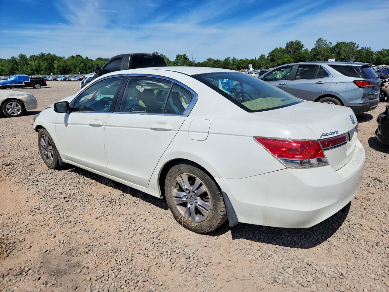 2011 Honda Accord Se Белый vin: 1HGCP2F61BA141688