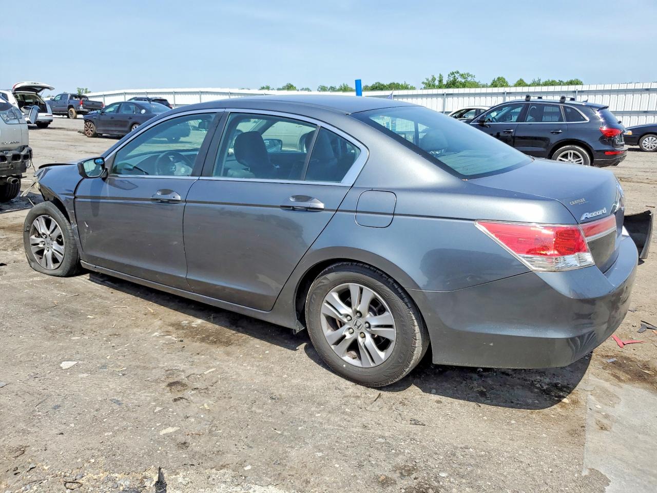2011 Honda Accord Se Gray vin: 1HGCP2F61BA153291