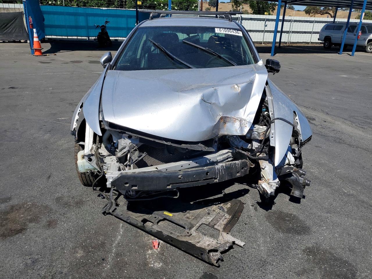 2012 Honda Accord Se Silver vin: 1HGCP2F61CA014277