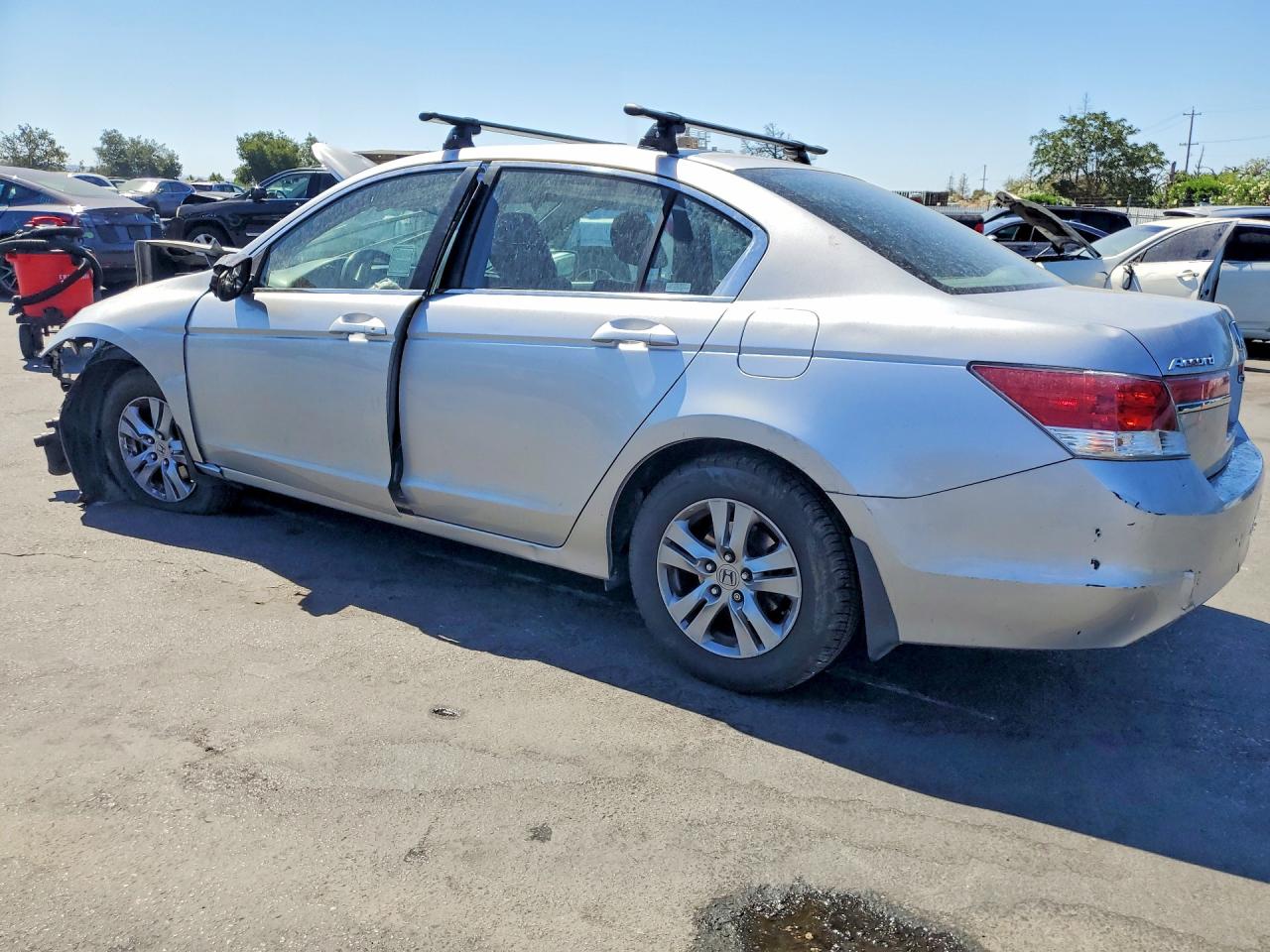 2012 Honda Accord Se Silver vin: 1HGCP2F61CA014277
