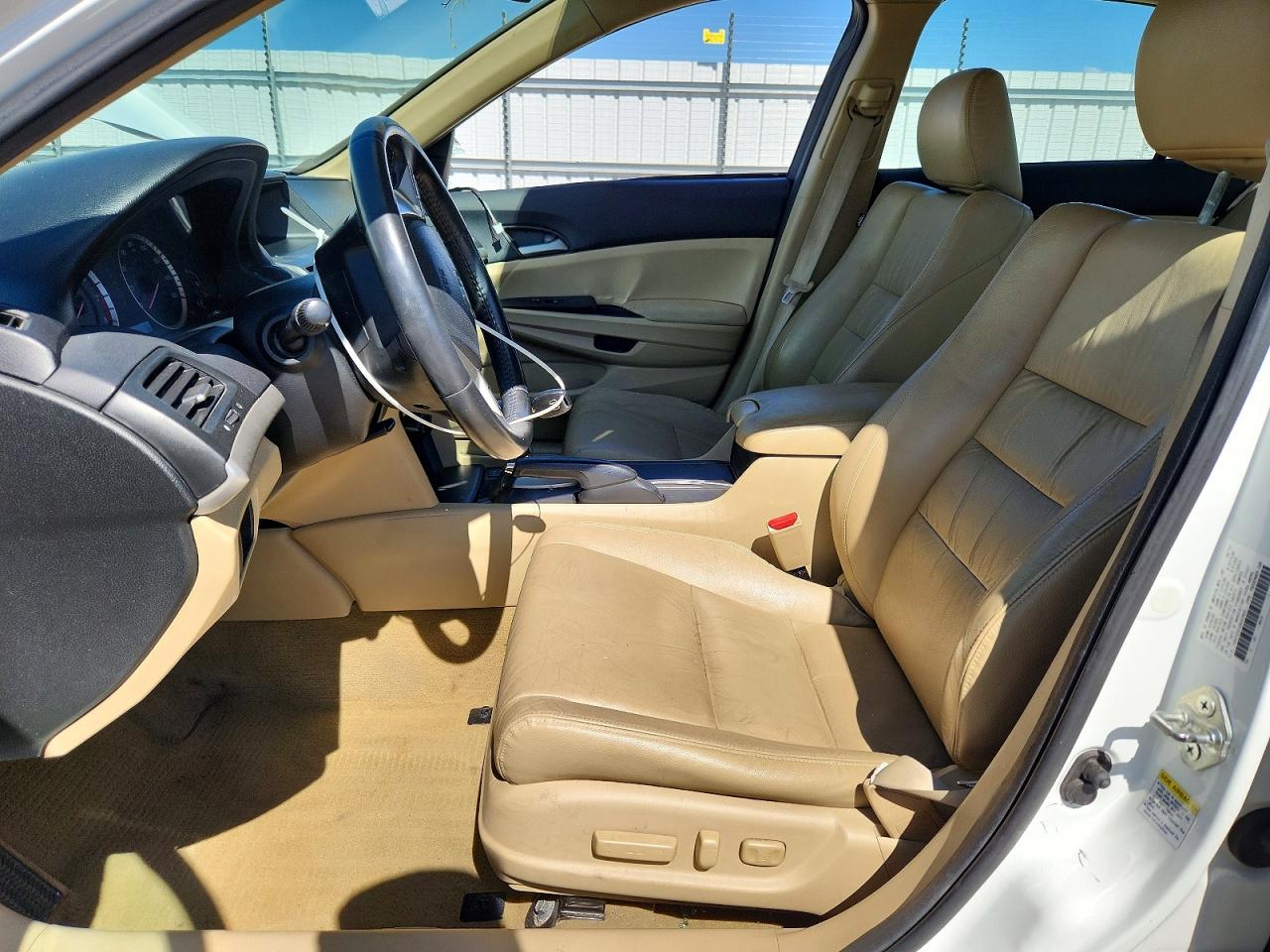 2012 Honda Accord Se White vin: 1HGCP2F61CA020600