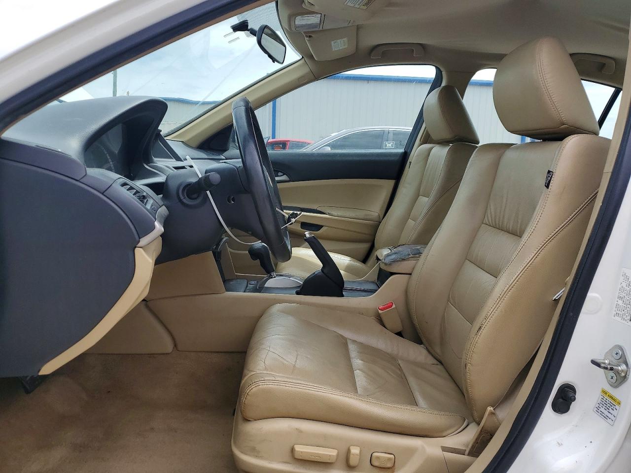 2012 Honda Accord Se White vin: 1HGCP2F61CA023755