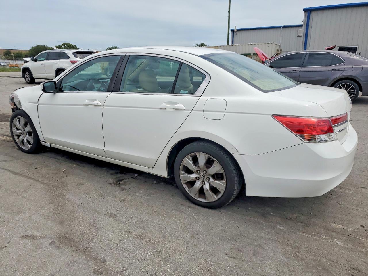 2012 Honda Accord Se White vin: 1HGCP2F61CA023755