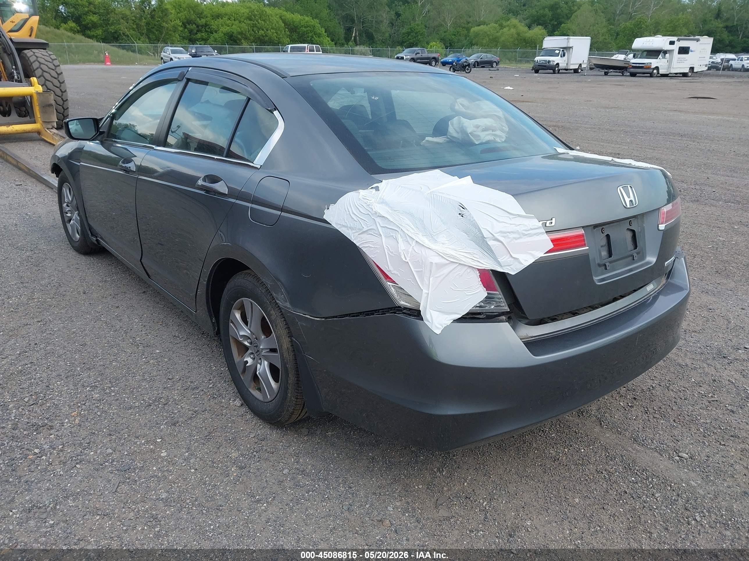2012 Honda Accord 2.4 Se Серый vin: 1HGCP2F61CA035775
