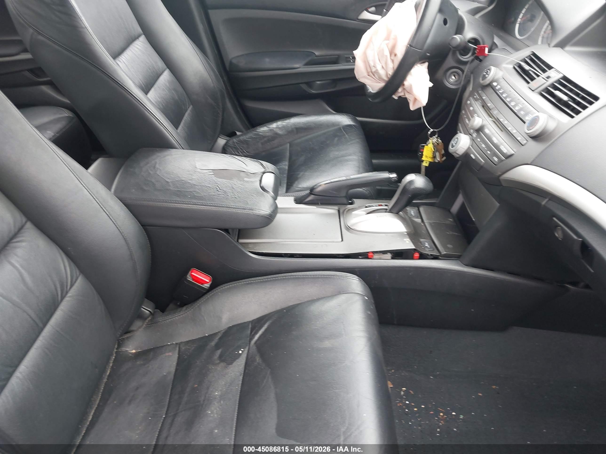2012 Honda Accord 2.4 Se Серый vin: 1HGCP2F61CA035775