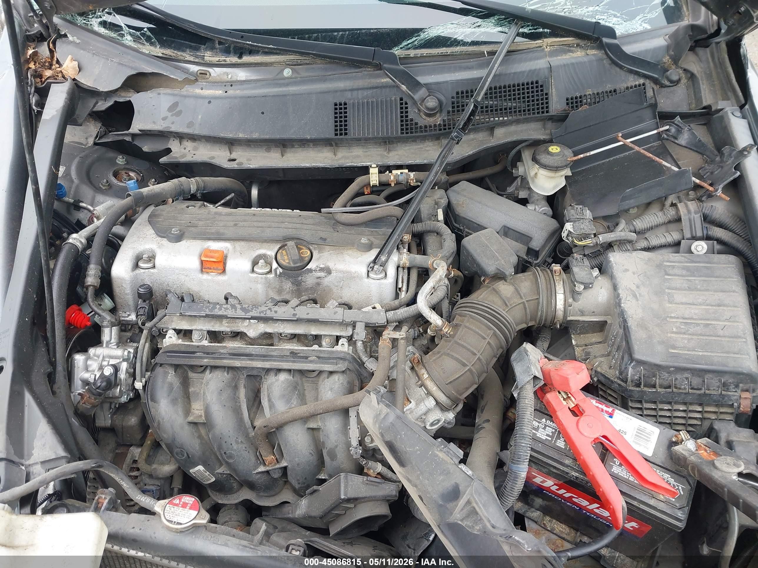 2012 Honda Accord 2.4 Se Серый vin: 1HGCP2F61CA035775