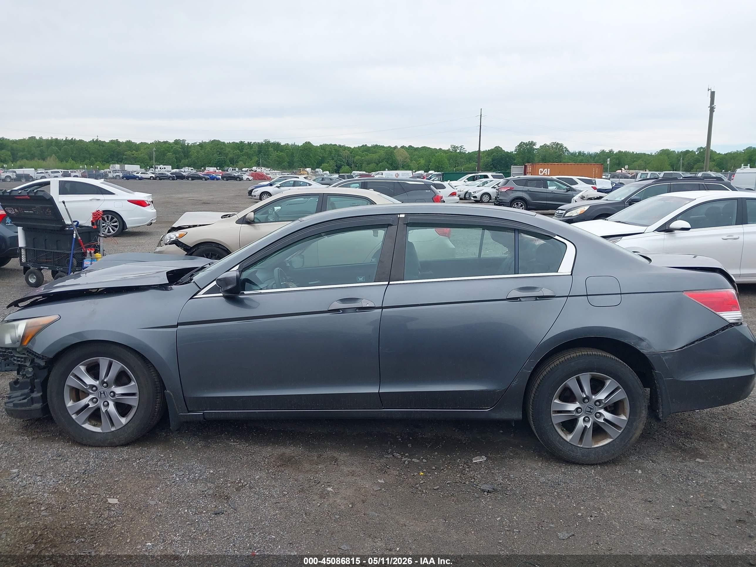 2012 Honda Accord 2.4 Se Серый vin: 1HGCP2F61CA035775