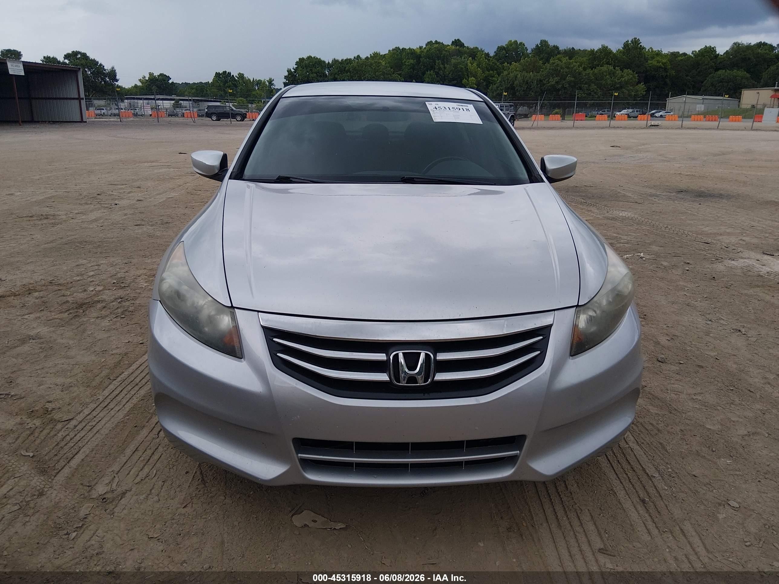 2012 Honda Accord 2.4 Se Silver vin: 1HGCP2F61CA037753