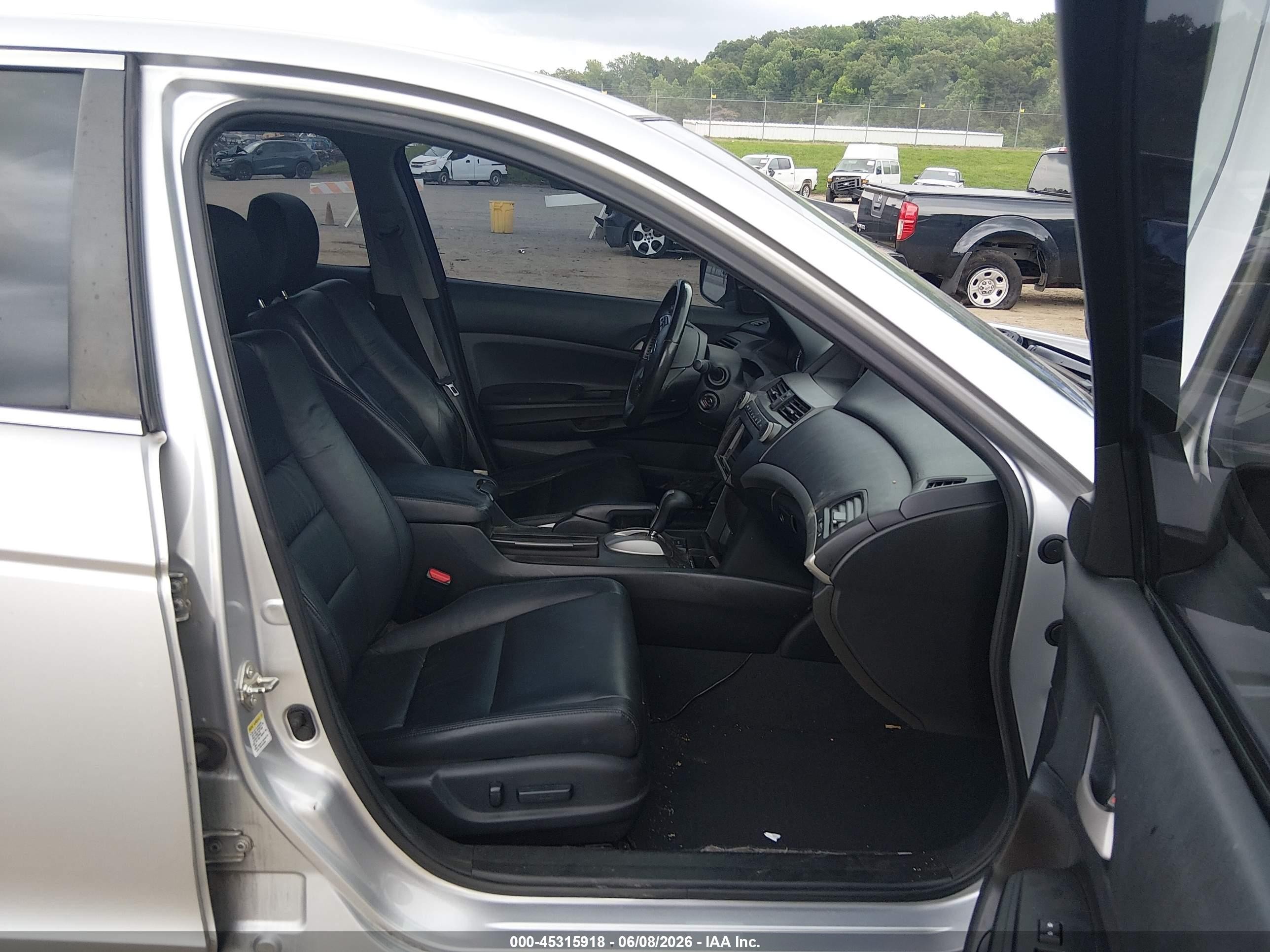 2012 Honda Accord 2.4 Se Silver vin: 1HGCP2F61CA037753