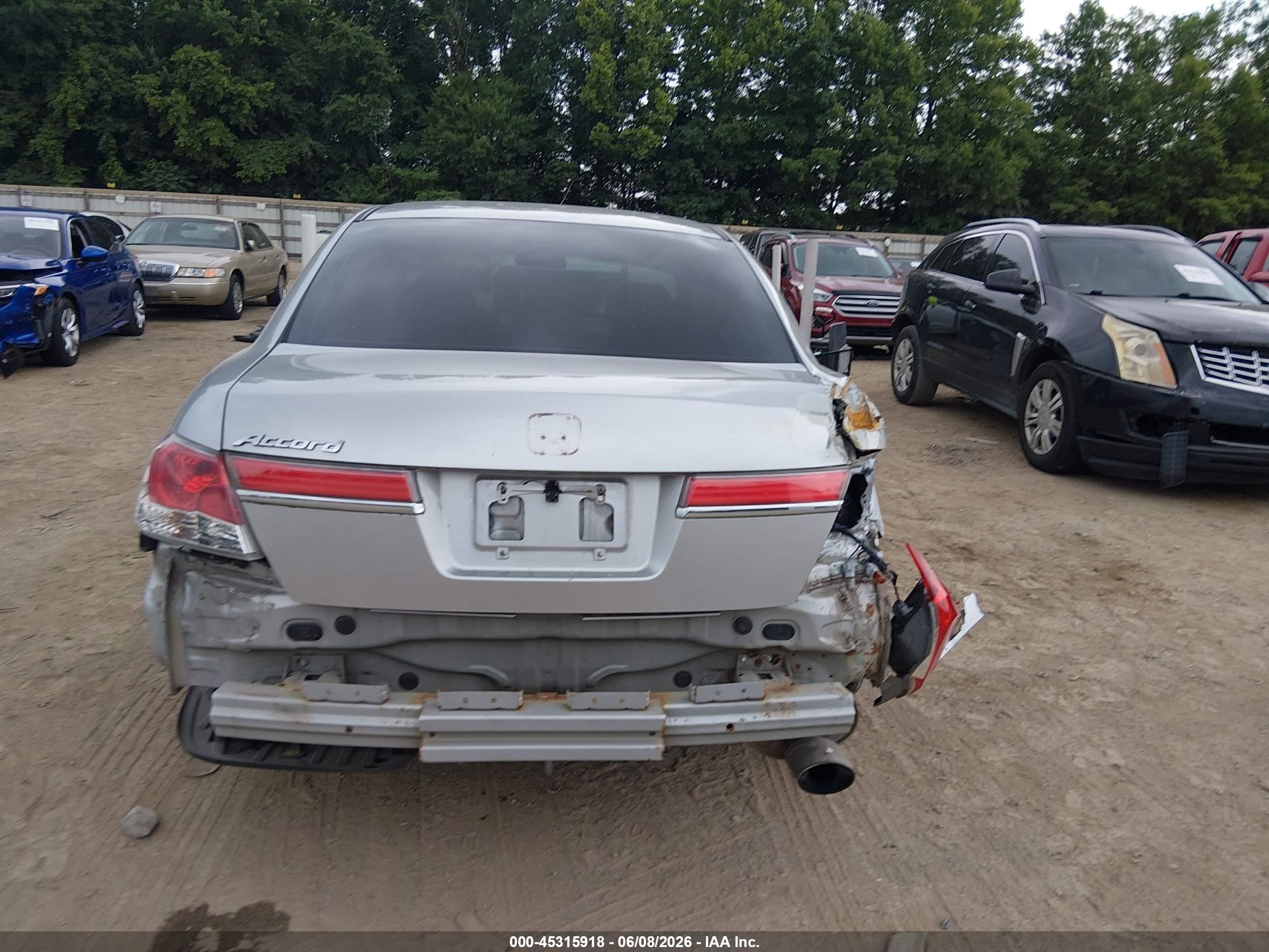2012 Honda Accord 2.4 Se Silver vin: 1HGCP2F61CA037753
