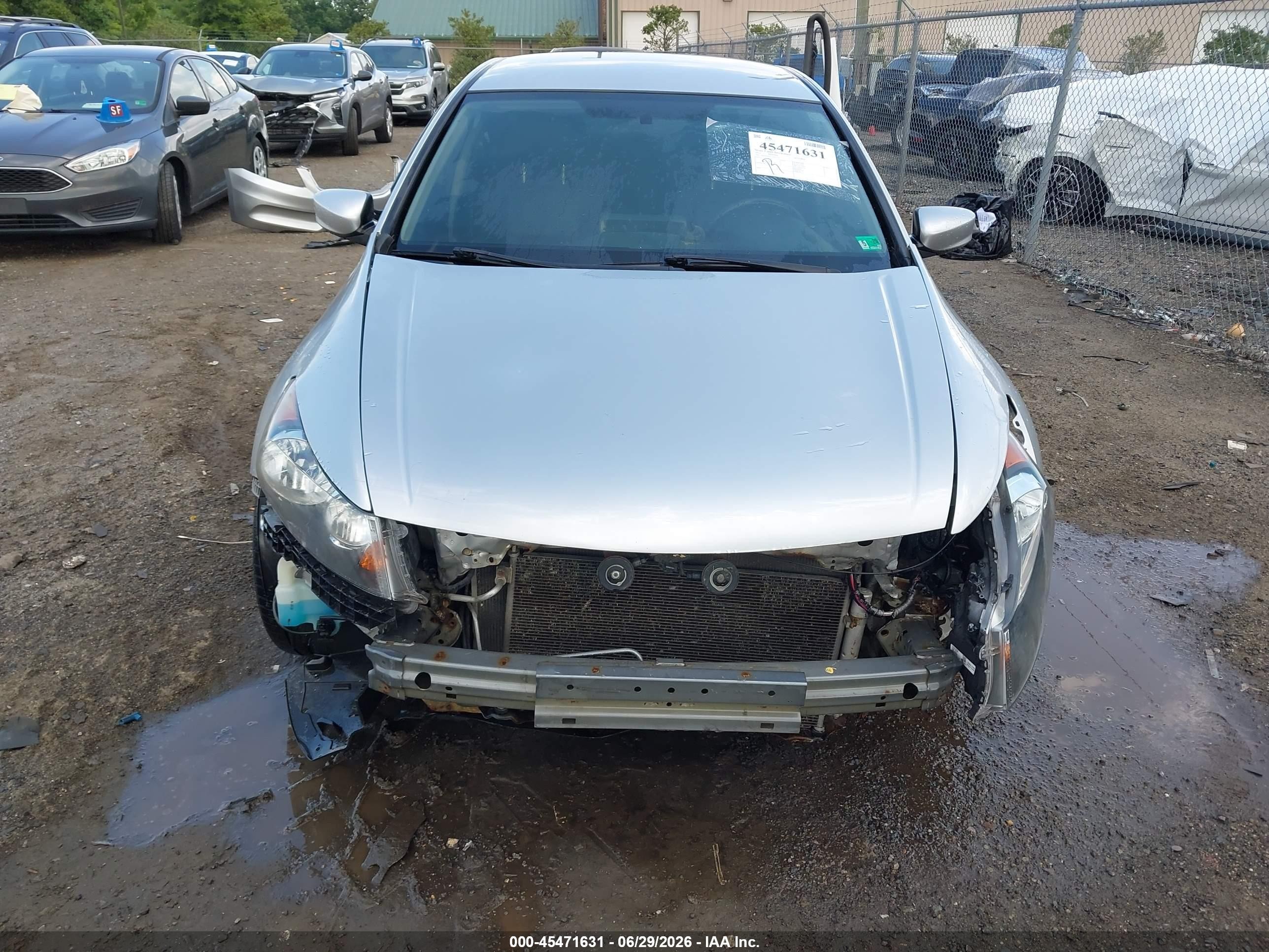 2012 Honda Accord 2.4 Se Silver vin: 1HGCP2F61CA045318