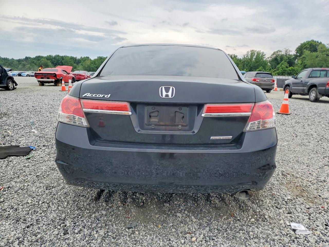 2012 Honda Accord Se Черный vin: 1HGCP2F61CA058926