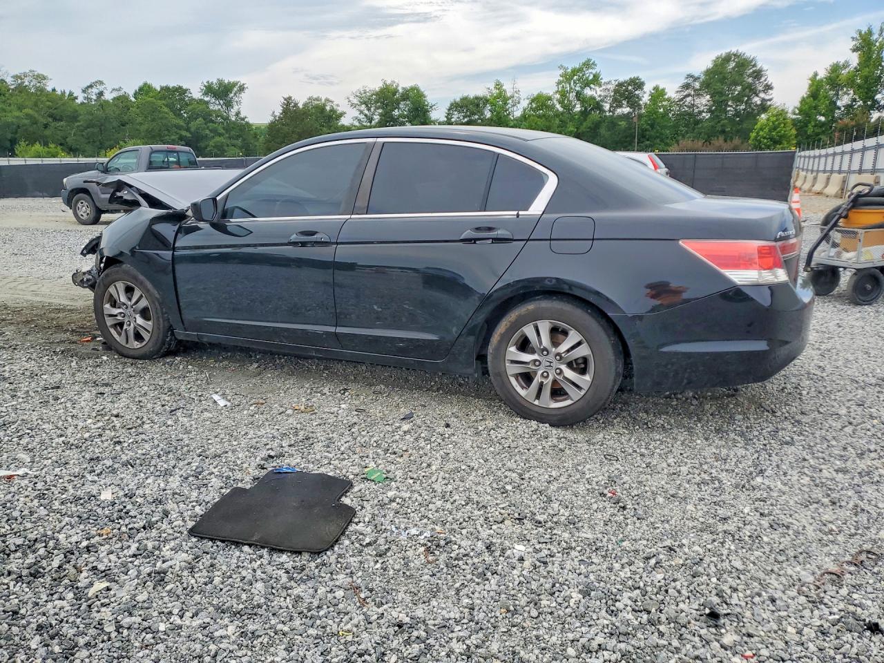 2012 Honda Accord Se Черный vin: 1HGCP2F61CA058926