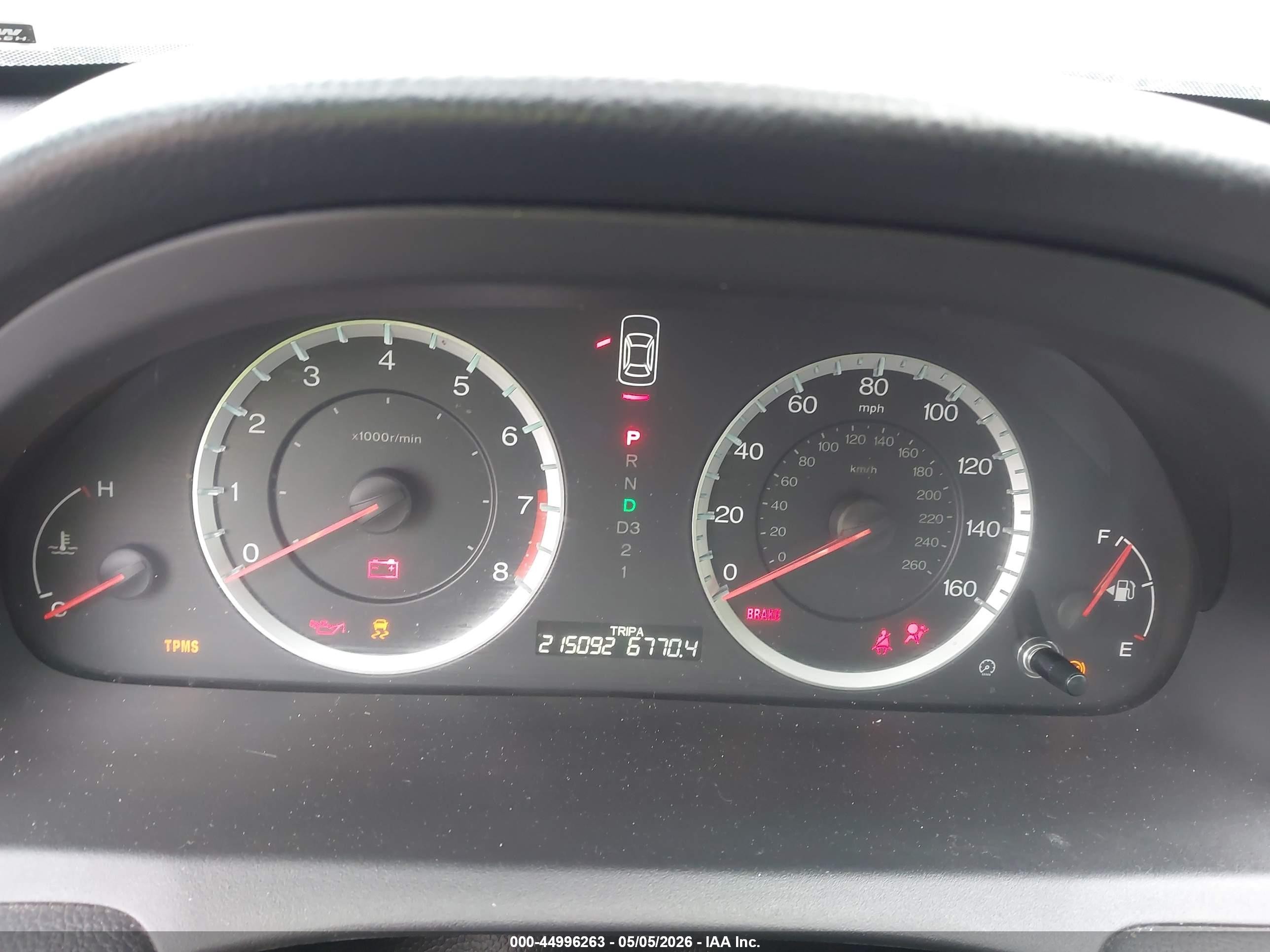 2012 Honda Accord 2.4 Se Gray vin: 1HGCP2F61CA063527