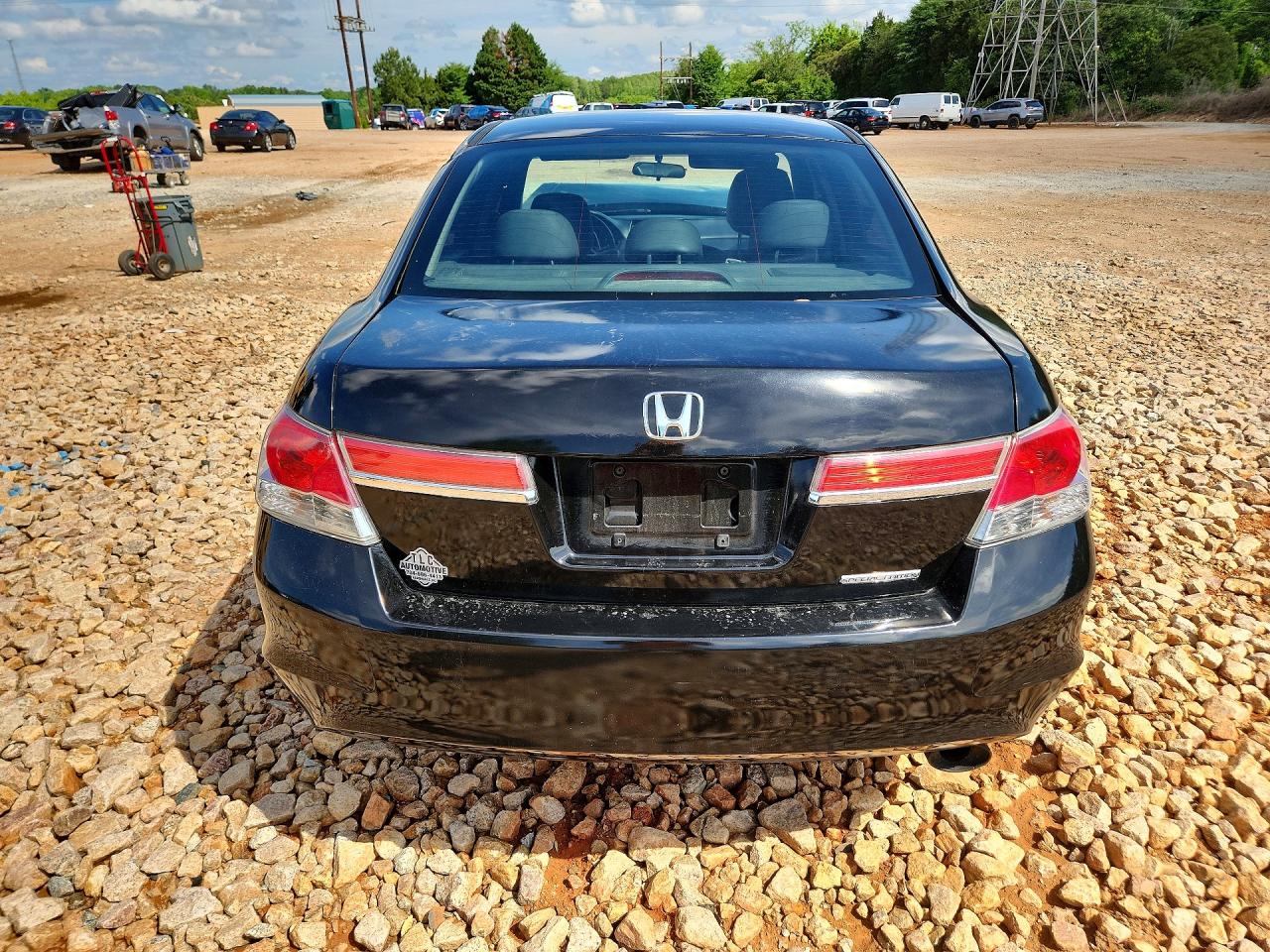 2012 Honda Accord Se Black vin: 1HGCP2F61CA067707