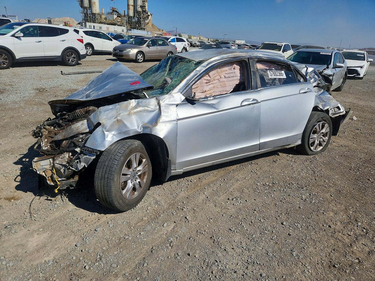 2012 Honda Accord Se Серебряный vin: 1HGCP2F61CA080103