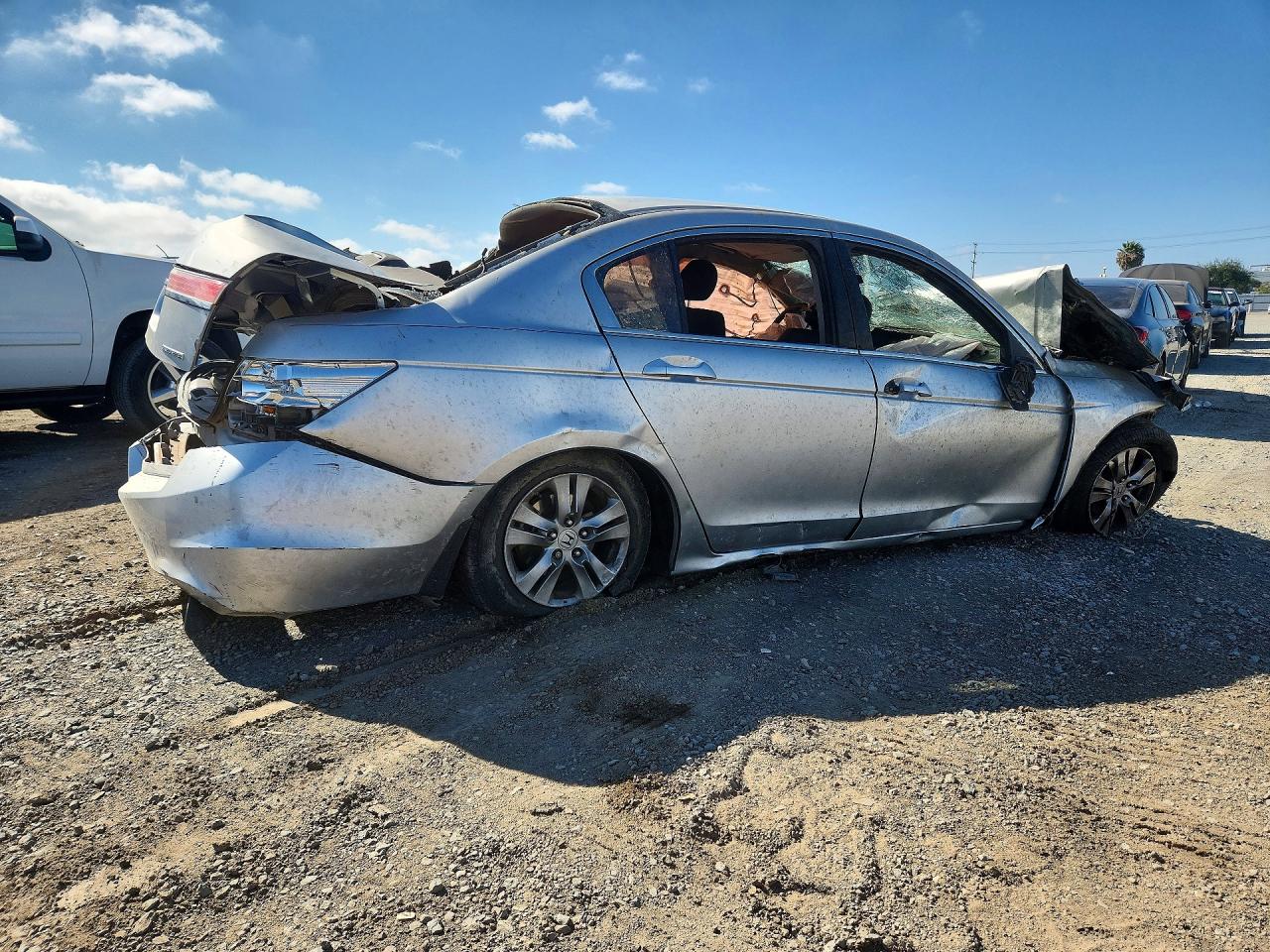 2012 Honda Accord Se Серебряный vin: 1HGCP2F61CA080103