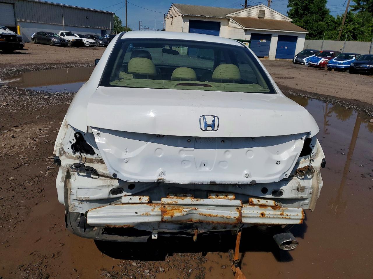 2012 Honda Accord Se White vin: 1HGCP2F61CA116002