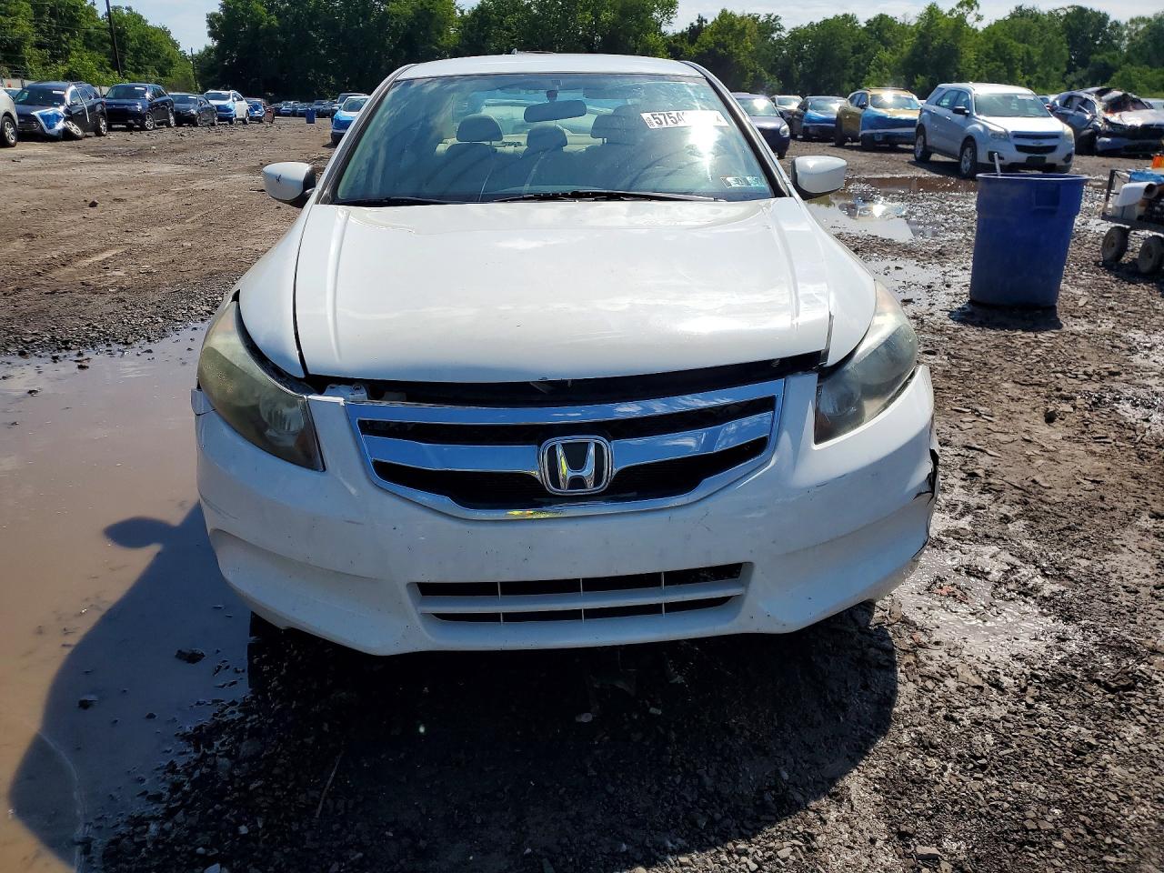 2012 Honda Accord Se White vin: 1HGCP2F61CA116002