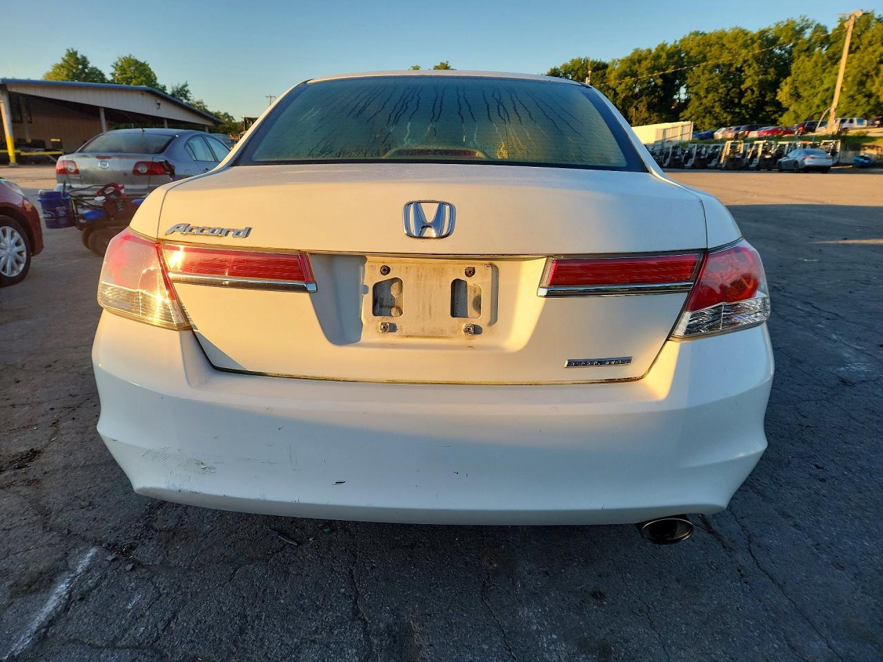 2012 Honda Accord Se Белый vin: 1HGCP2F61CA116033