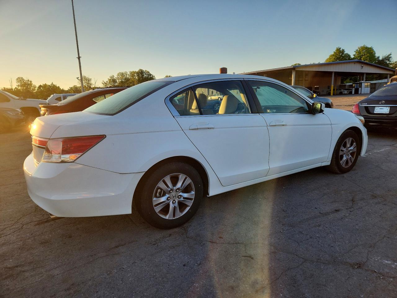 2012 Honda Accord Se Белый vin: 1HGCP2F61CA116033