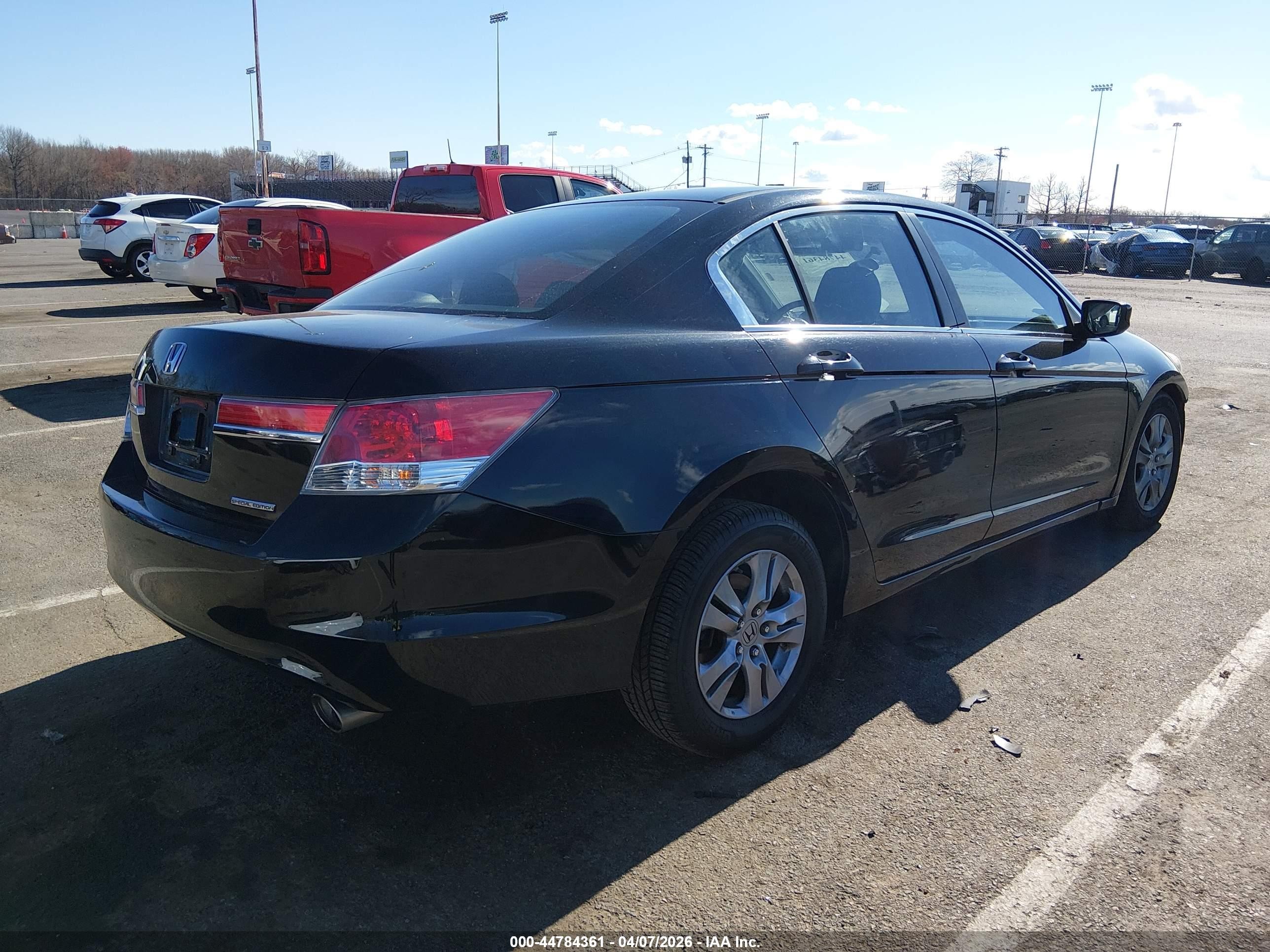2012 Honda Accord 2.4 Se Черный vin: 1HGCP2F61CA134595