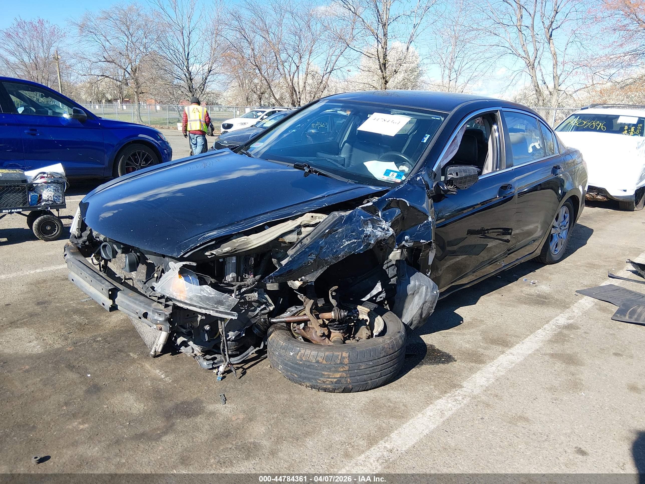 2012 Honda Accord 2.4 Se Черный vin: 1HGCP2F61CA134595