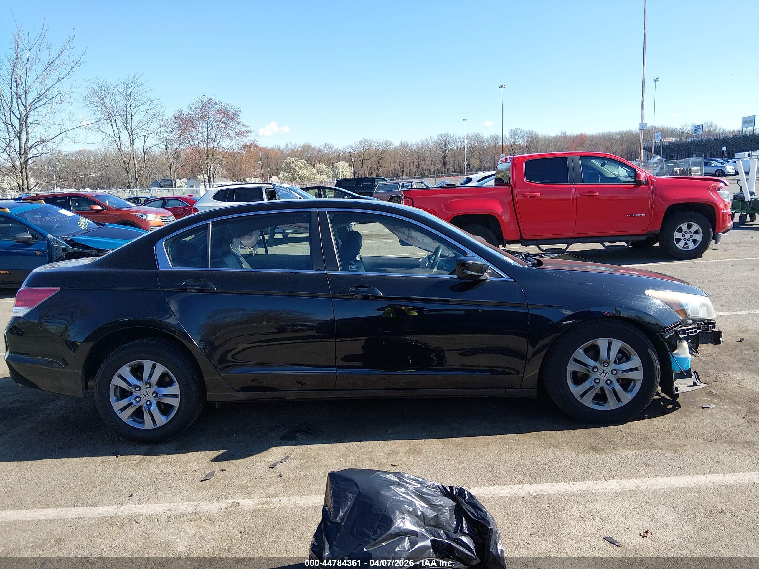 2012 Honda Accord 2.4 Se Черный vin: 1HGCP2F61CA134595