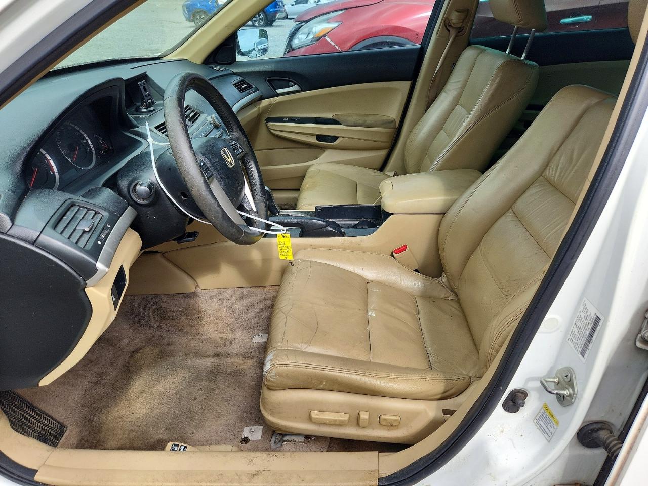 2012 Honda Accord Se Белый vin: 1HGCP2F61CA136556