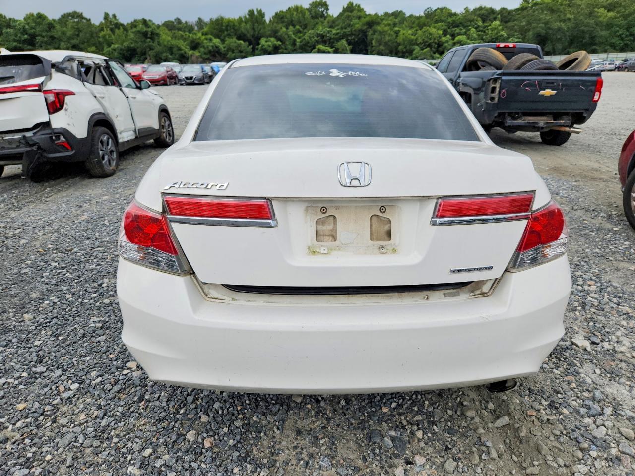2012 Honda Accord Se Белый vin: 1HGCP2F61CA136556