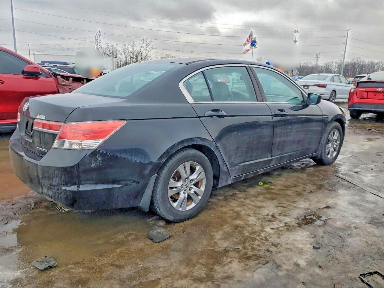 2012 Honda Accord Se Black vin: 1HGCP2F61CA150103