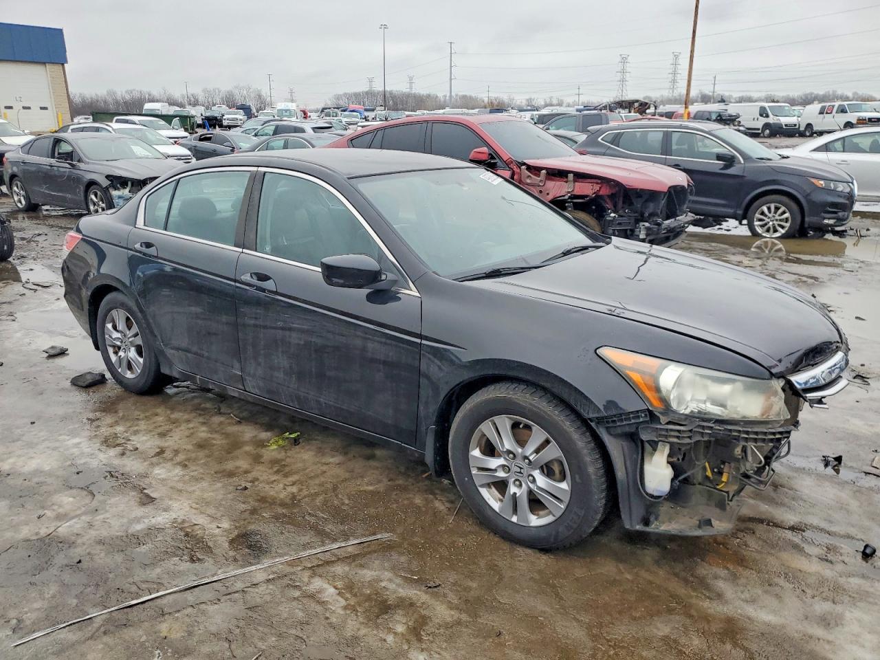 2012 Honda Accord Se Black vin: 1HGCP2F61CA150103