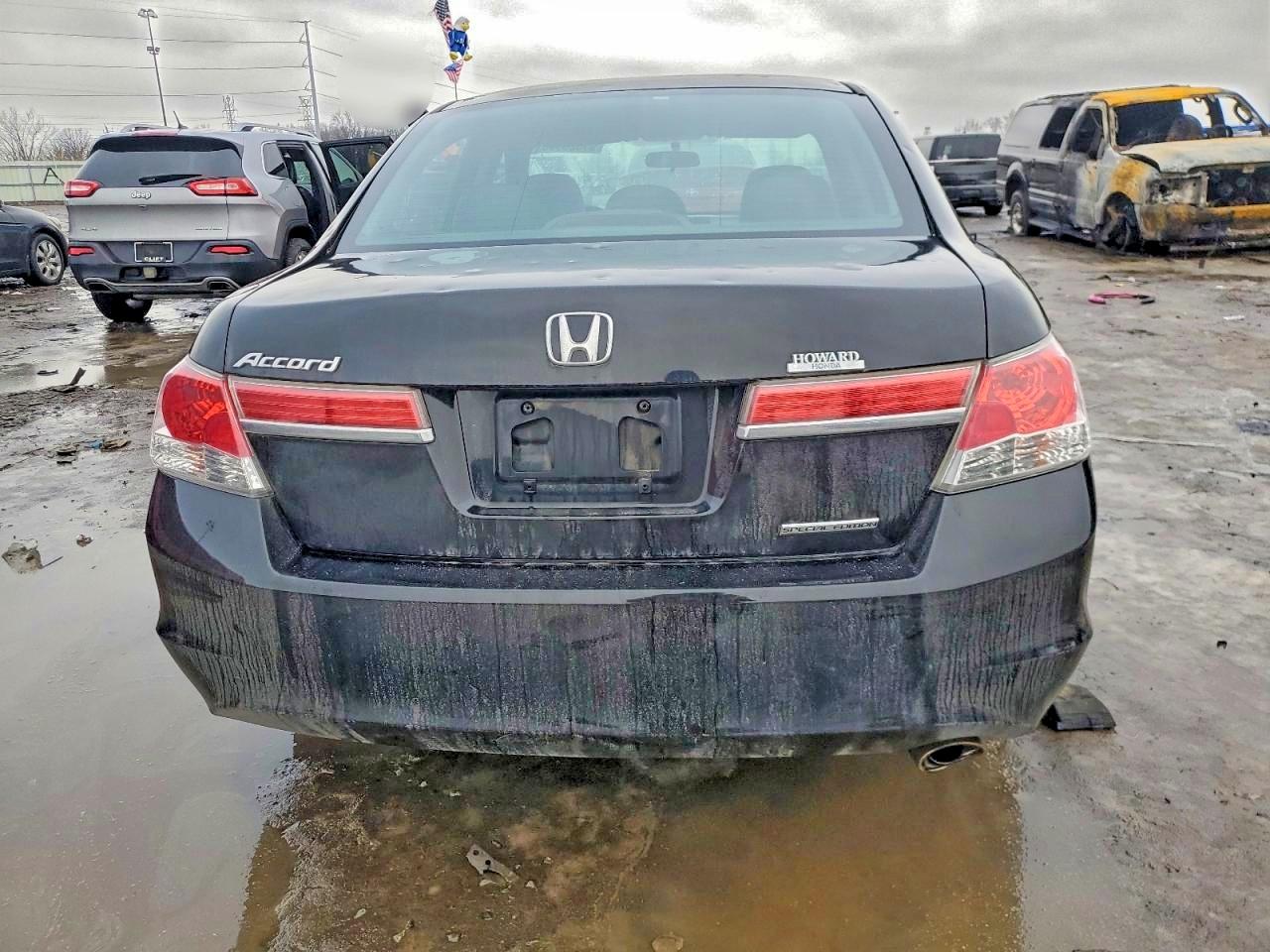 2012 Honda Accord Se Black vin: 1HGCP2F61CA150103