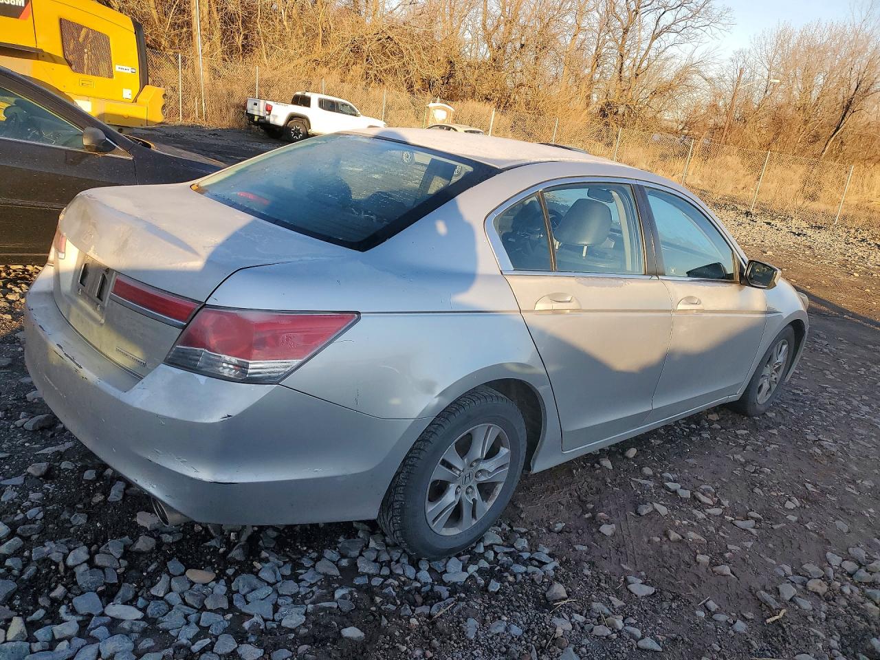2012 Honda Accord Se Silver vin: 1HGCP2F61CA152532