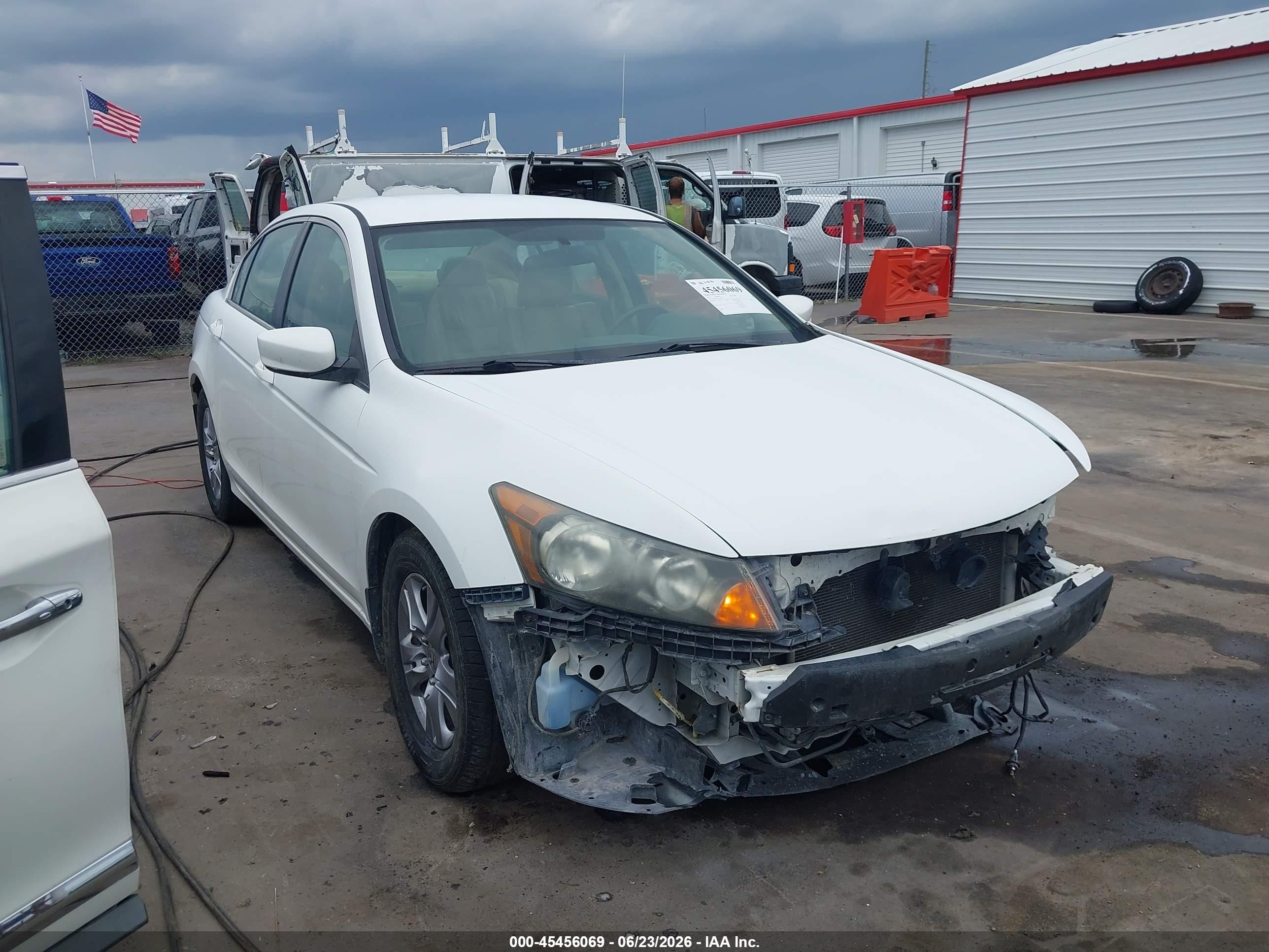 2012 Honda Accord 2.4 Se White vin: 1HGCP2F61CA194571