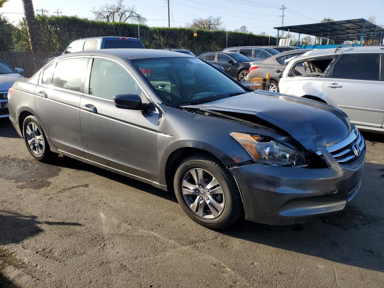 2012 Honda Accord Se Угольный vin: 1HGCP2F61CA196322