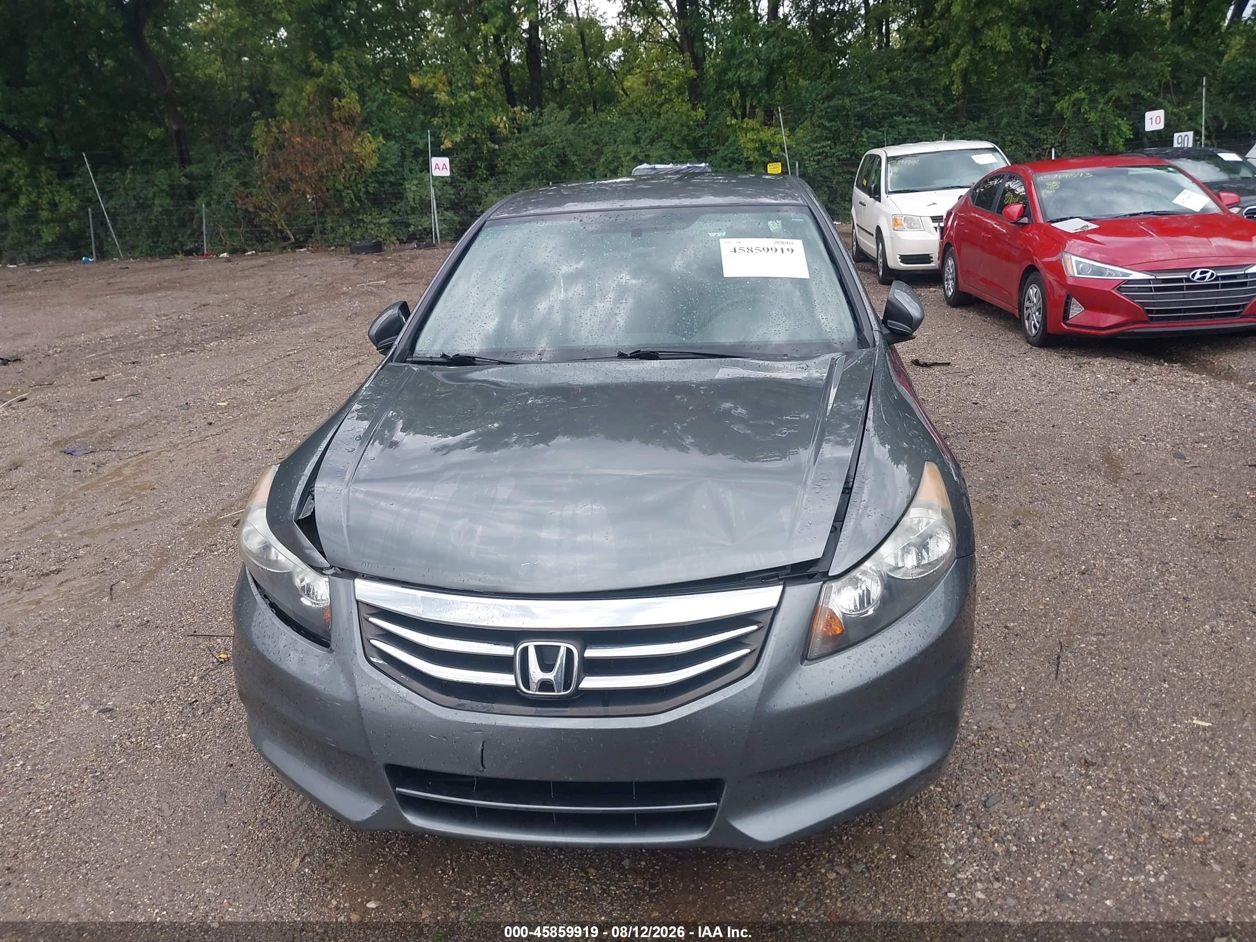 2012 Honda Accord 2.4 Se Gray vin: 1HGCP2F61CA209568