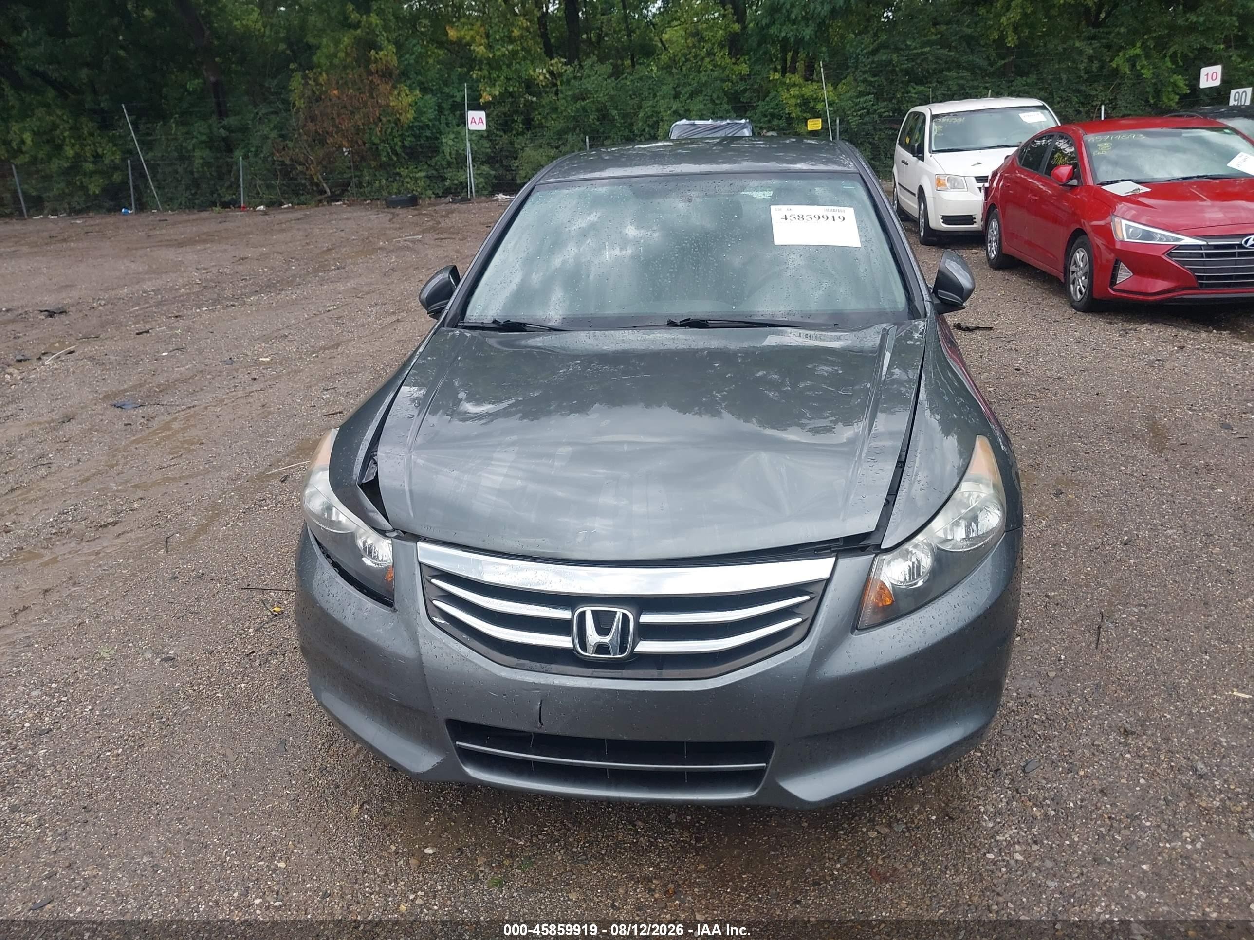 2012 Honda Accord 2.4 Se Gray vin: 1HGCP2F61CA209568