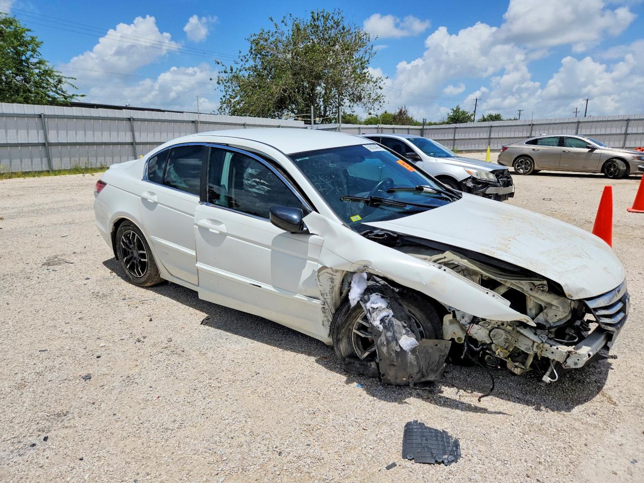 2012 Honda Accord Se White vin: 1HGCP2F61CA213443