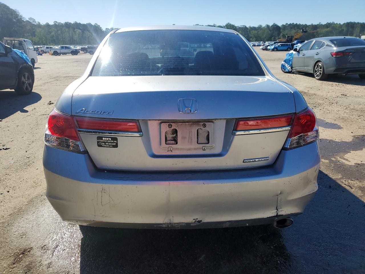 2012 Honda Accord Se Silver vin: 1HGCP2F61CA231277