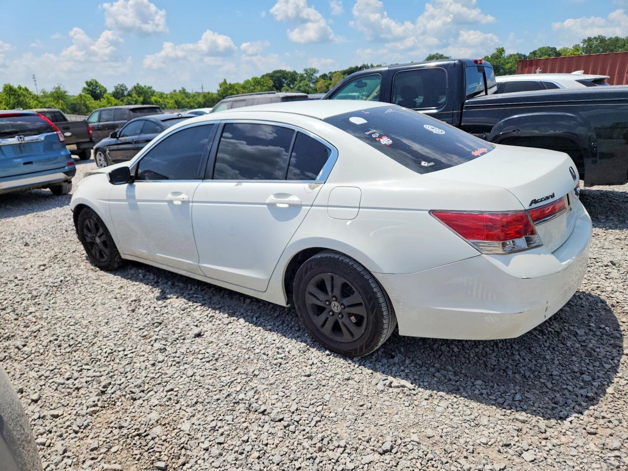 2012 Honda Accord Se White vin: 1HGCP2F61CA231764