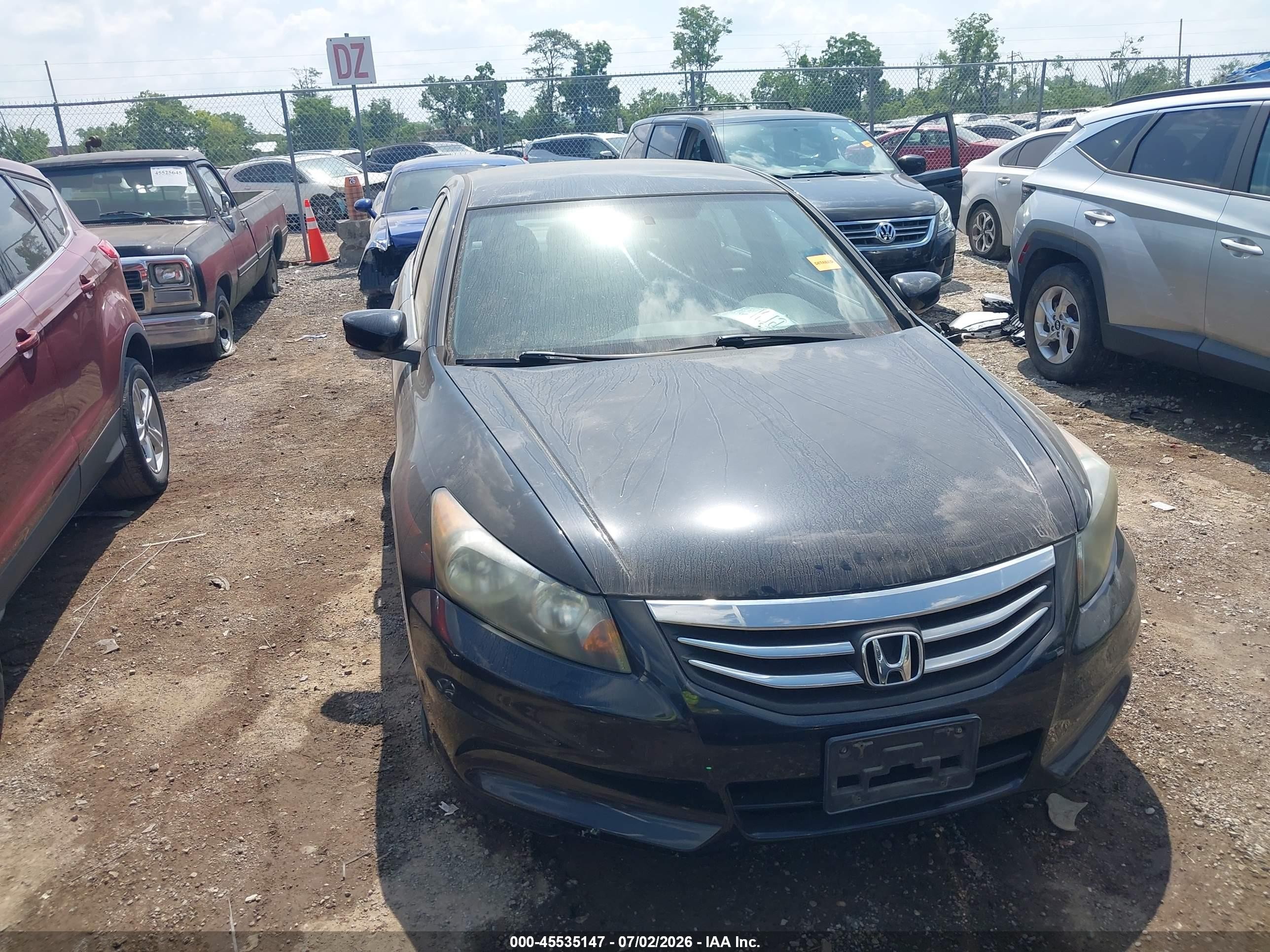2011 Honda Accord 2.4 Se Black vin: 1HGCP2F62BA034648