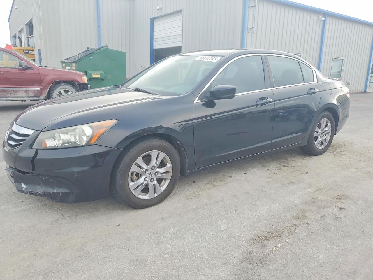 2011 Honda Accord Se Black vin: 1HGCP2F62BA098379