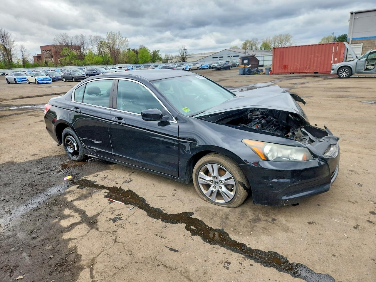 2011 Honda Accord Se Black vin: 1HGCP2F62BA150576