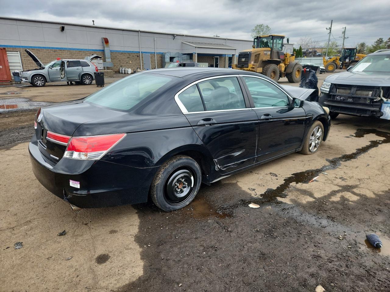 2011 Honda Accord Se Black vin: 1HGCP2F62BA150576