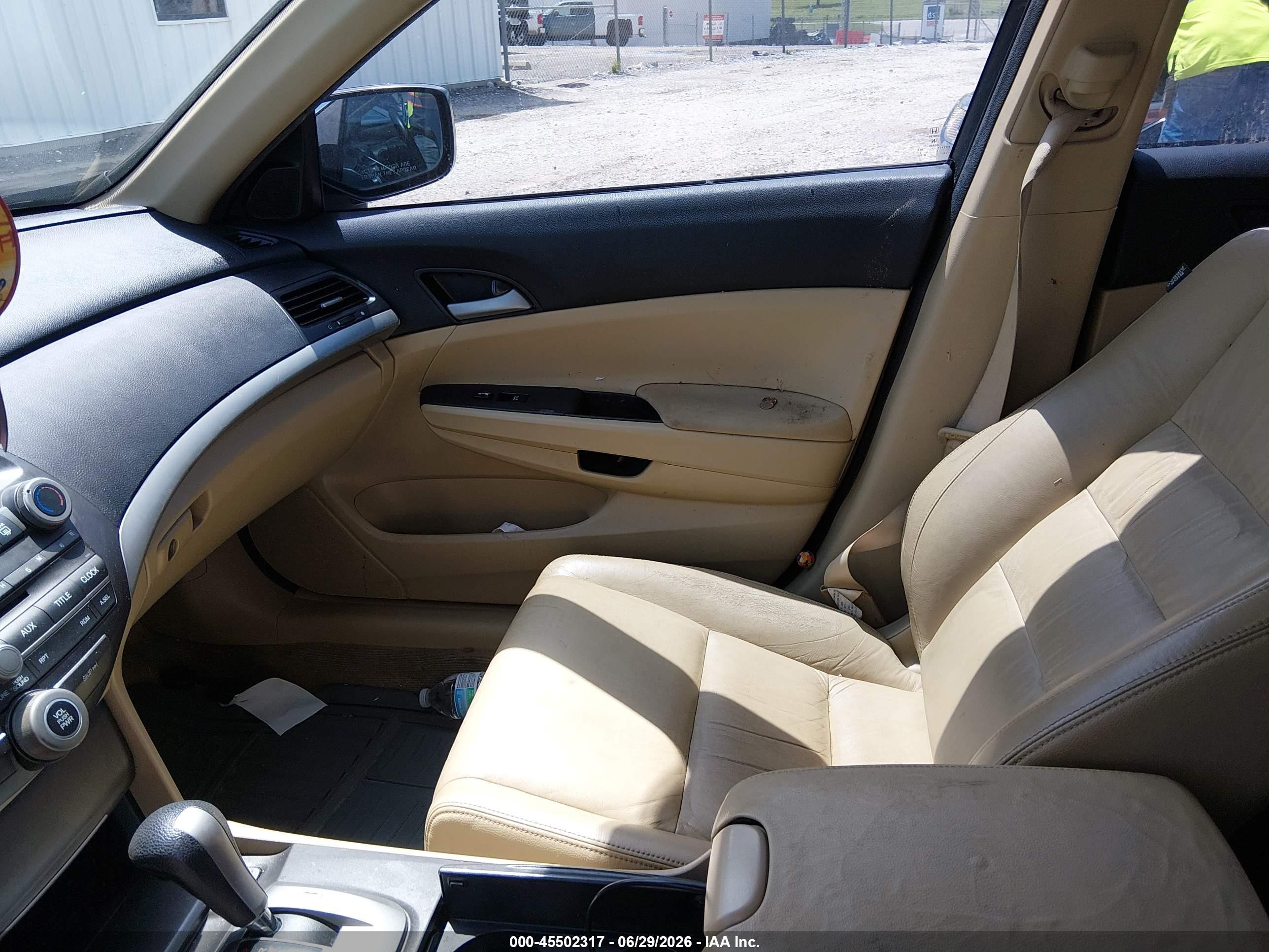 2011 Honda Accord 2.4 Se Black vin: 1HGCP2F62BA155938