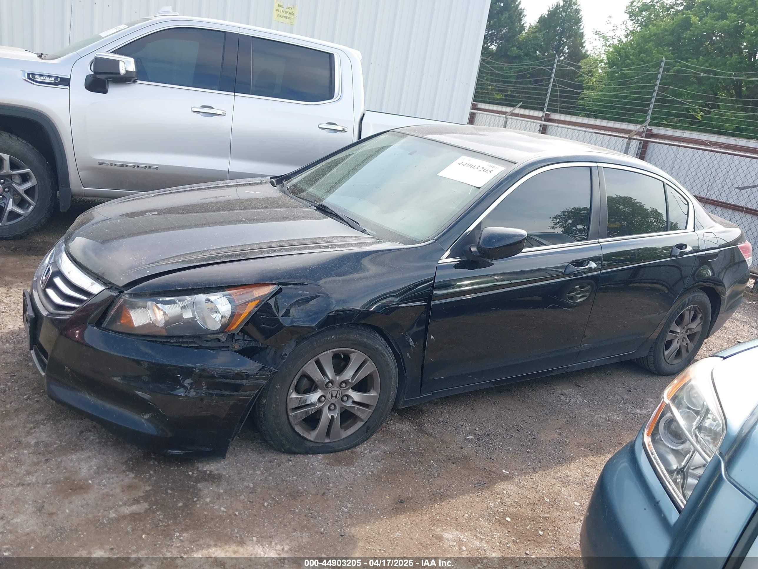 2012 Honda Accord 2.4 Se Black vin: 1HGCP2F62CA002722