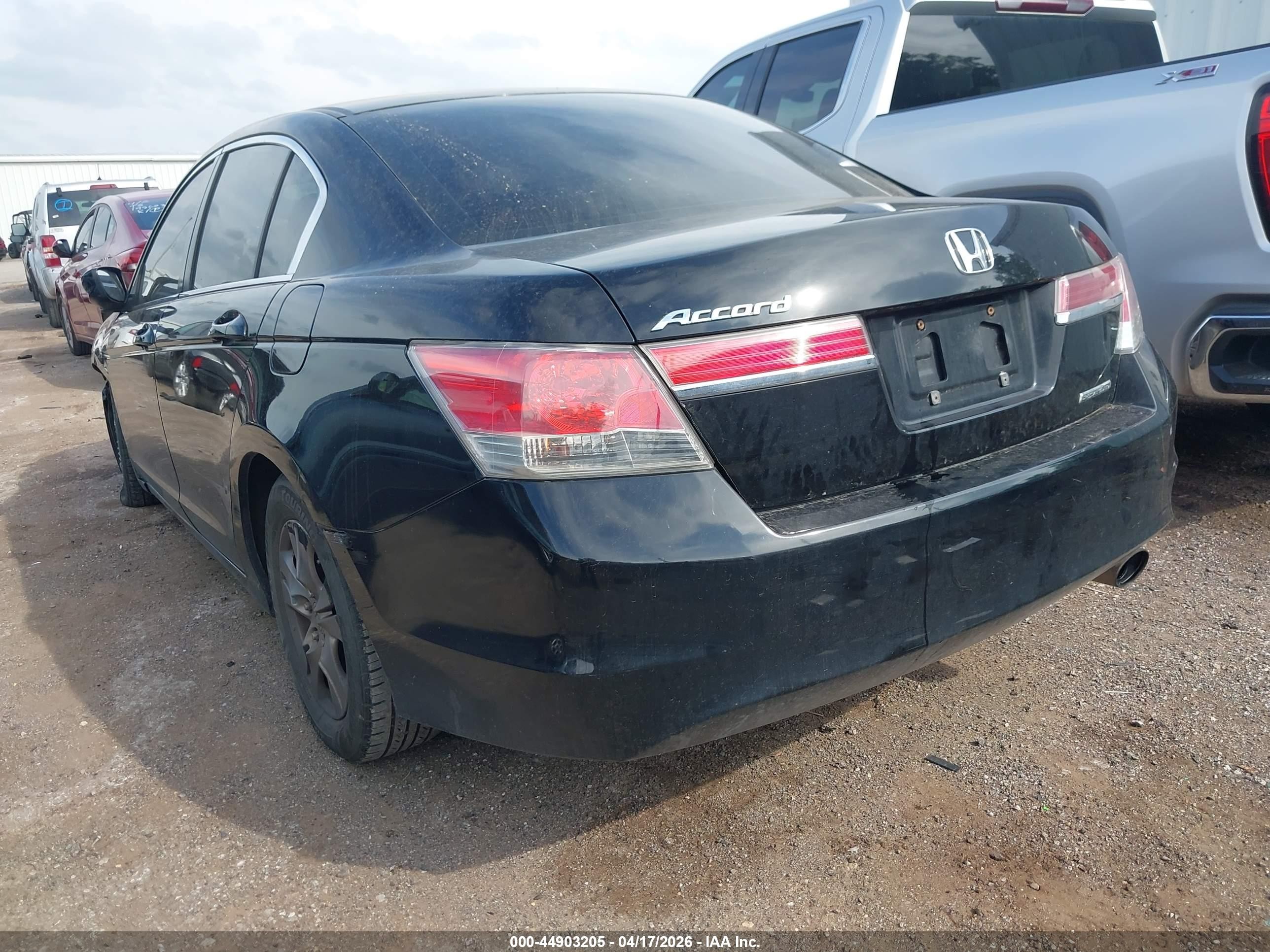 2012 Honda Accord 2.4 Se Black vin: 1HGCP2F62CA002722