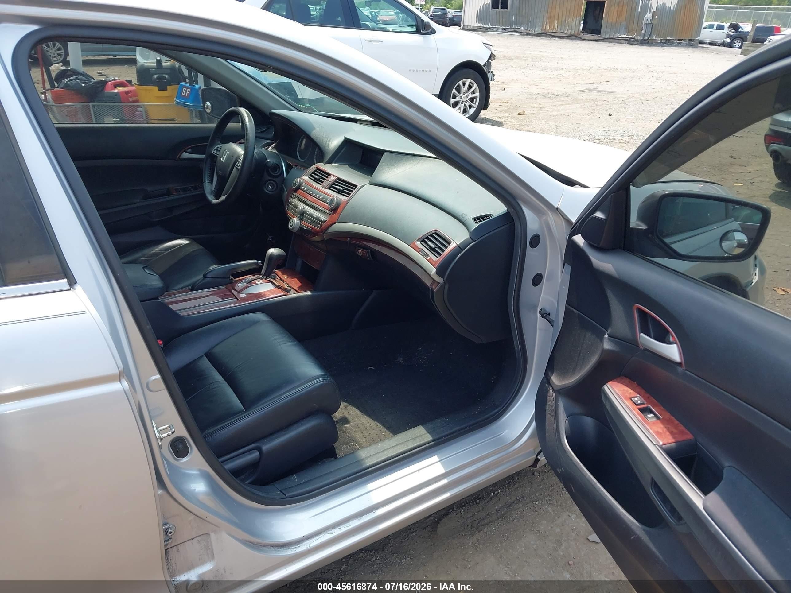 2012 Honda Accord 2.4 Se Silver vin: 1HGCP2F62CA011341